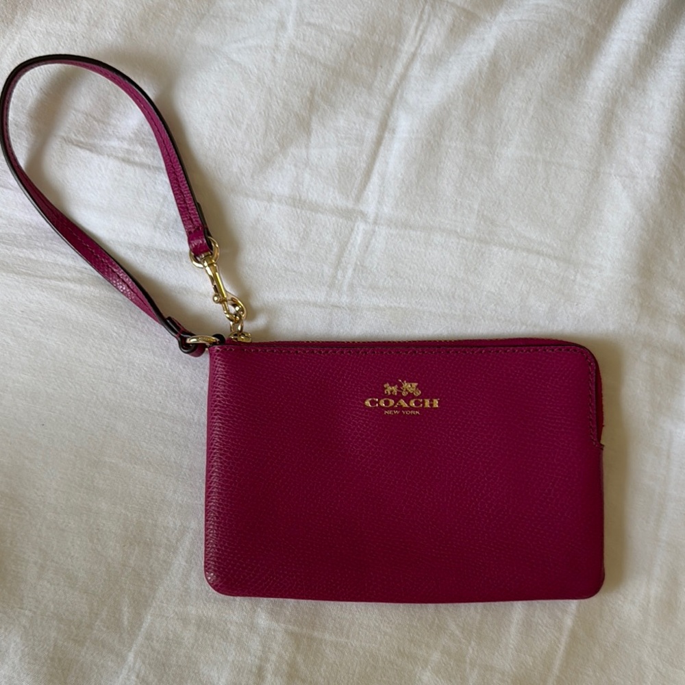 Coach Pink Clutch and Wristlet Collection